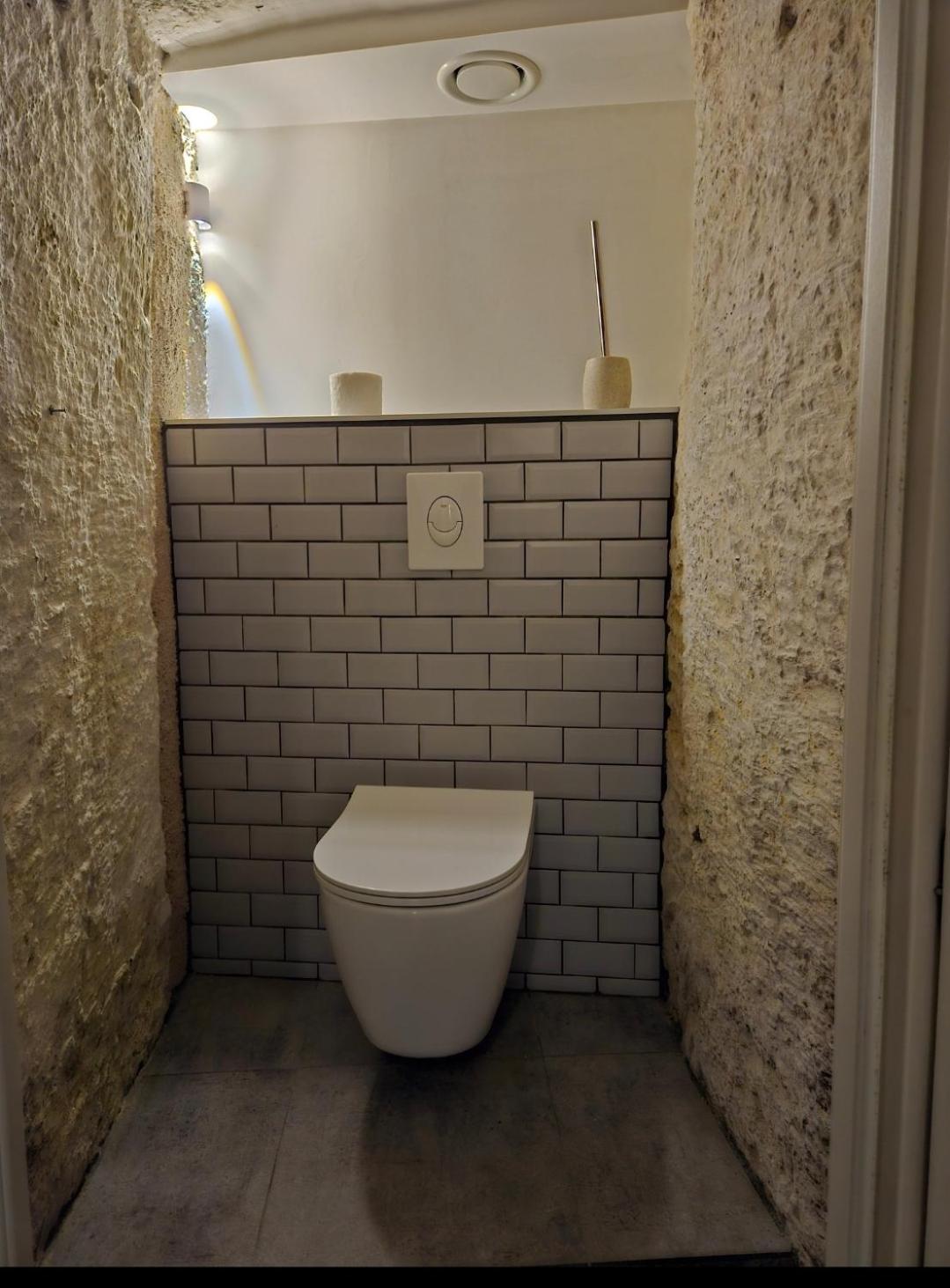 Apartamento Troglodyte Baths Saint-Étienne-de-Chigny Exterior foto